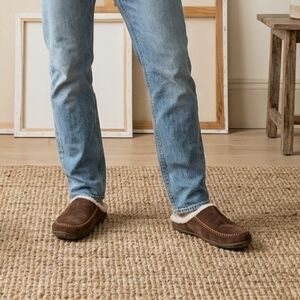 Sorel Men's Falco Ridge II Slippers Tobacco Colored Size 14 GUC